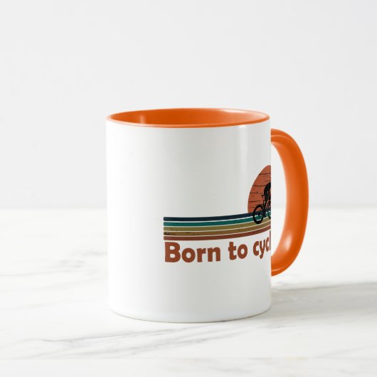 Vintag geboren tasse (VorderseiteRechts)