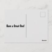 Vintag Geburtstagsgruß Postkarte (Rückseite)