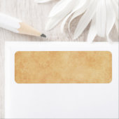 Vintag gefärbte alte Papiertextur Blindetiketten (Insitu)