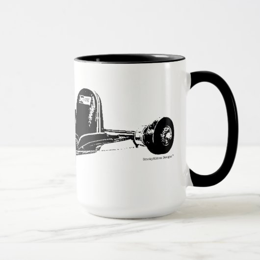 Vintag GehenSie - liebe Sankt, wartete noch… Tasse (Rechts)