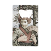 Vintag Geisha Geldbeutel Flaschenöffner (Rückseite)