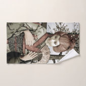 Vintag Geisha Handtuch (Handtuch)