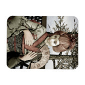 Vintag Geisha Magnet (Horizontal)