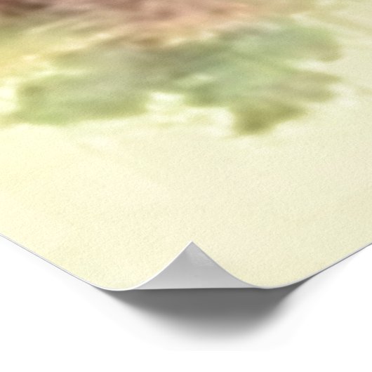 Vintag Geisha Poster (Ecke)