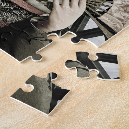 Vintag Geisha Puzzle (Seite)