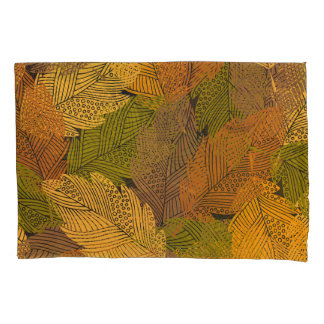 Vintag Gelb: schwarze, weiche Eleganz. Kissenbezug