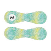 Vintag gelb und blau leuchtend baseball (Paneele)