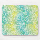 Vintag Gelb- und Blautöne Mousepad (Vorne)