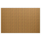 Vintag-Gelb- und Orangenschmetterling Gemustert Stoff (Yard (91,4 cm))