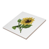 Vintag Gelbblüte Fliese (Seite)