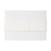 Vintag-Gelbe Blütenblüte Rustikale Hochzeit Einladungsbanderole (Rückseitenbeispiel)