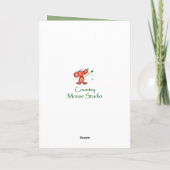 Vintag Gelbe Rose Blume Sister Karte (Rückseite)