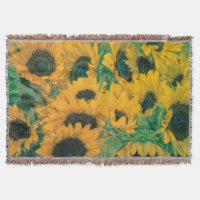 Vintag Gelbe Sonnenblumen| Laufschuh