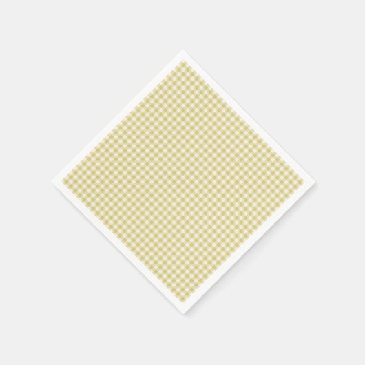 Vintag-gelbes Karton Serviette (Ecke)