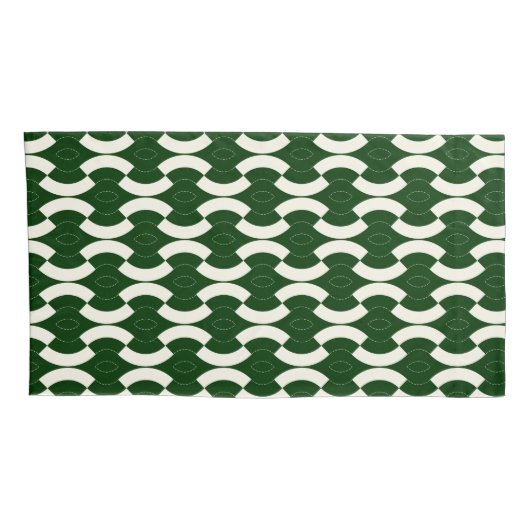 Vintag gemustert kissenbezug (Rückseite-Rechts)