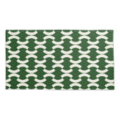 Vintag gemustert kissenbezug (Rückseite-Links)