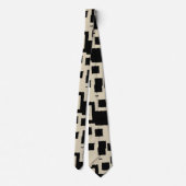 Vintag geometrisch krawatte (Rückseite)