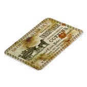 Vintag George Stewart Undertaker & Coffins Magnet (Linke Seite)