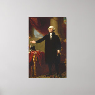 Vintag George Washington Portrait Painting 2 Leinwanddruck