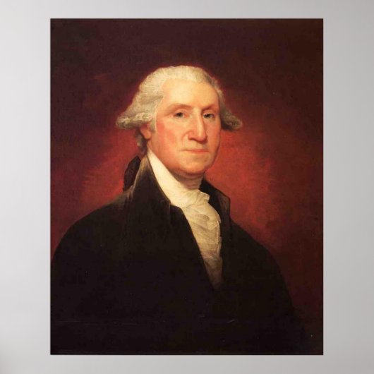 Vintag George Washington Portrait Painting Poster (Vorne)