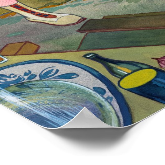 Vintag Georges de Feure Poster (Ecke)