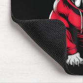 Vintag Georgia Retro Klick Personalisierter Name Mousepad (Ecke)