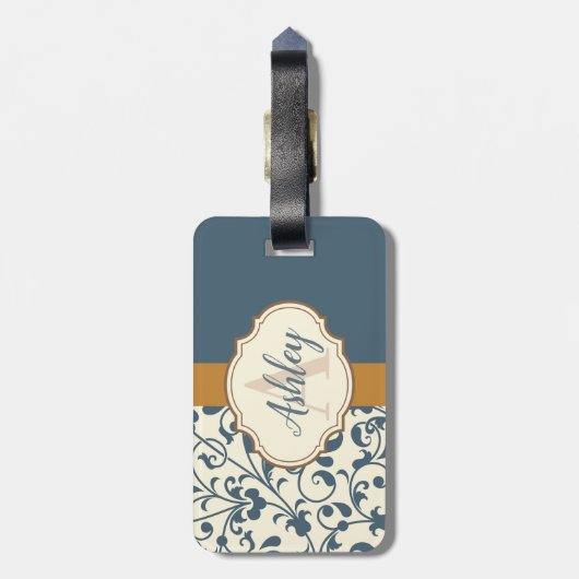 Vintag Gepäckanhänger (Rückseite vertikal)