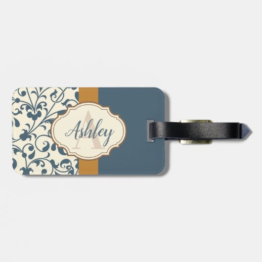 Vintag Gepäckanhänger (Rückseite horizontal)