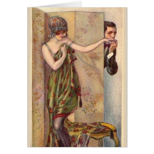 Vintag - gerade ein kleiner flüchtiger Blick! , (Vorne)