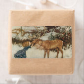 Vintag Gerda und Reindeer von Edmund Dulac (Insitu)