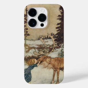 Vintag Gerda und Reindeer von Edmund Dulac Case-Mate iPhone Hülle