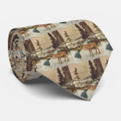 Vintag Gerda und Reindeer von Edmund Dulac Krawatte (Gerollt)