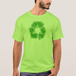 Vintag Gerecycelt Grafik T-Shirt