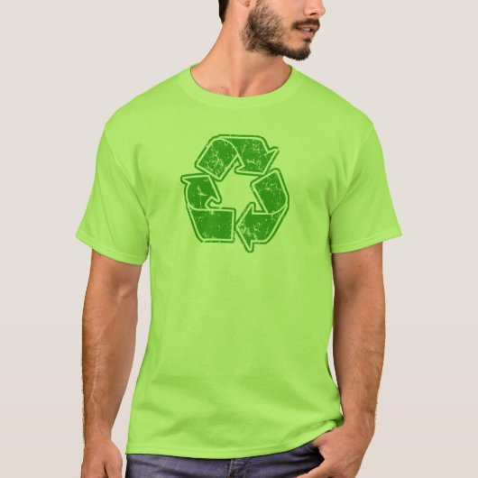Vintag Gerecycelt Grafik T-Shirt (Vorderseite)