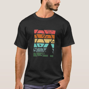 Vintag Gerettet die Bienen Rettete die Bäume T-Shirt