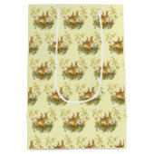 Vintag Gernan Happy Oaster Mittlere Geschenktüte (Rückseite)