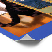 Vintag Gesangskatzen Naughty Anthony Theater Poster (Ecke)