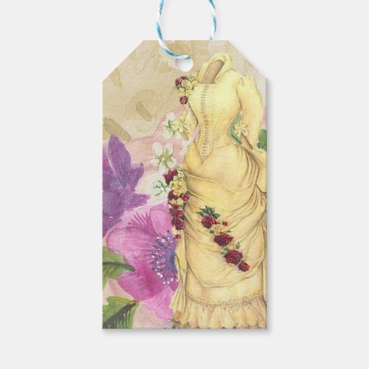 Vintag Geschenkanhänger (Vorderseite)