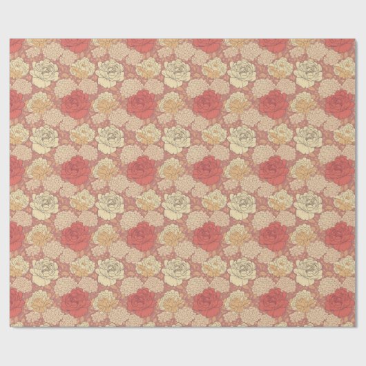 Vintag Geschenkpapier (Flach)