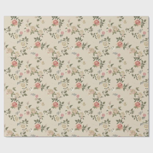 Vintag Geschenkpapier (Flach)