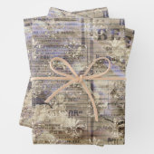 Vintag Geschenkpapier Set (Beispiel)