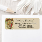 Vintag gesegnete Jungfrau Mary & Baby Jesus Bloral (Insitu)