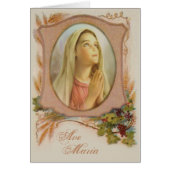 Vintag gesegnete Jungfrau Mary katholische Religiö (Vorne)