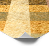 Vintag gestreifter abstrakter Hintergrund. Poster (Ecke)