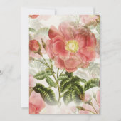 Vintag gestrichen einladung (Rückseite)