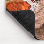 Vintag gestrichene Colliese Maus-Pad Mousepad (Ecke)