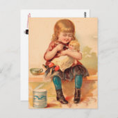 Vintag: Getränkewerbung - Postkarte (Vorne/Hinten)