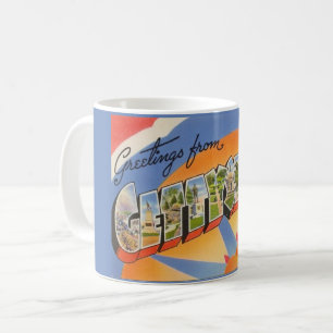 Vintag Gettsyburg PA Kaffeetasse