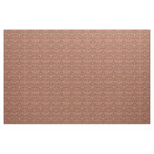 Vintag Gingko Brown Floral Pattern Stoff (Fat Quarter (45,7 x 55,9 cm))