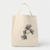 Vintag Gingko Tote Bag Tragetasche (Vorne)